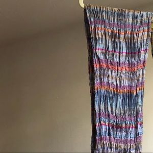 Multi Color Silk Scarf